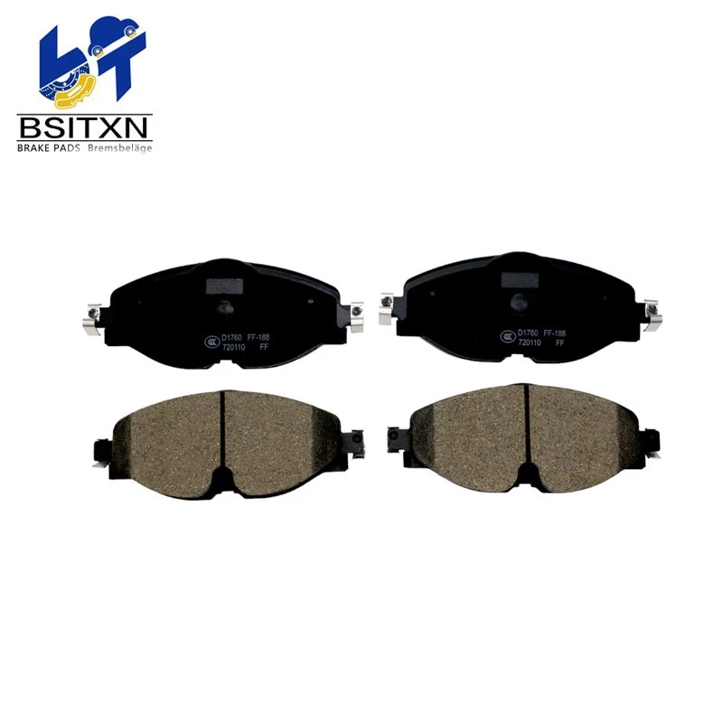 2Q0698151F D11341H High Friction Quiet Brake Pad Auto Brakes for TIGUAN  (2)