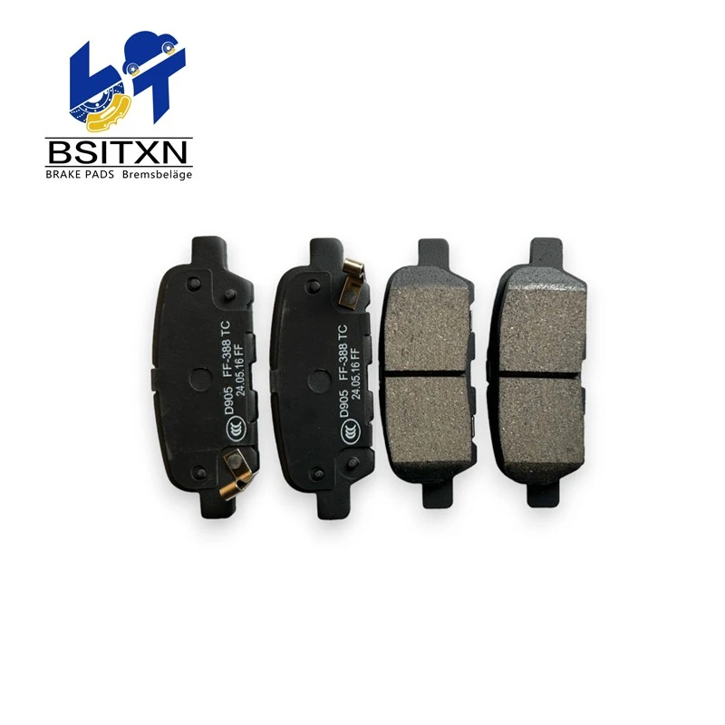 High-performance ceramic brake pads Quiet braking solution
