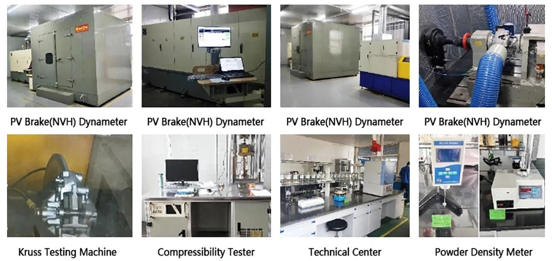Brake pad factory inspection Brake pad factory inspection