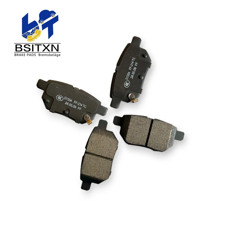 Slotted Ceramic Brake Pads